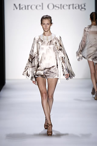 Marcel Ostertag Collection at Mercedes Benz Fashion Week Berlin