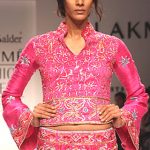 Abdul Halder present his collection in Lakme Fashion Week