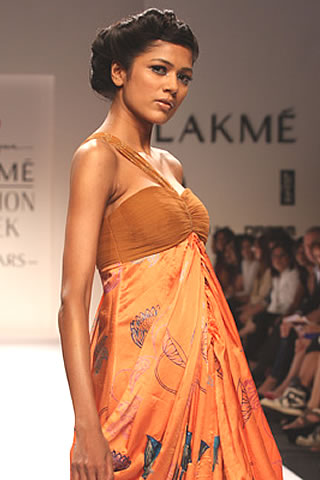 Anupama Dayal collection for Lakme Fashion Week 09