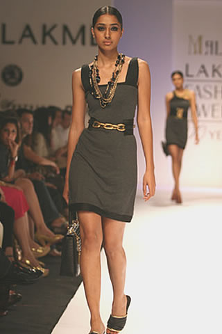 Malini Agarwalla - Lakme Fashion Week - Fall Winter collection 09