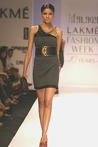 Malini Agarwalla - Lakme Fashion Week - Fall Winter collection 09