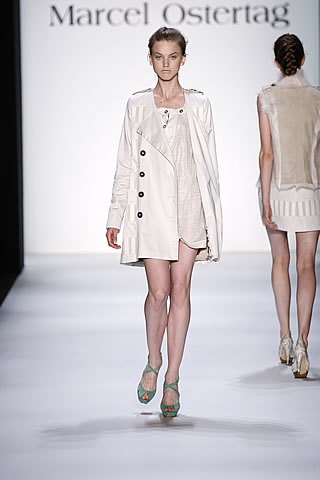 Marcel Ostertag Collection at Mercedes Benz Fashion Week Berlin