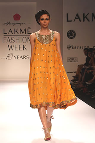 Anupama Dayal collection for Lakme Fashion Week 09