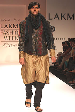 Krishna Mehta Collection for Lakme Fashion Week 09