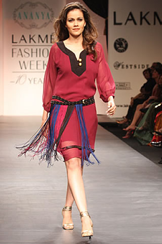 Nandita Mahtani collection, Lakme Fashion week, 2009