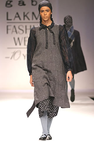 Gaba collection for lakme fashion week