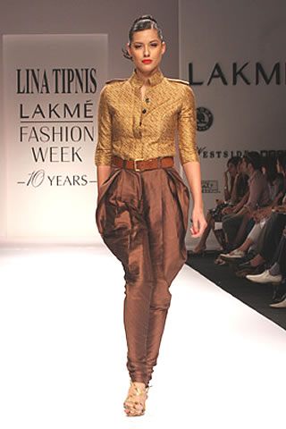 Lina Tipnis Collection at Lakme Fashion Week 2009