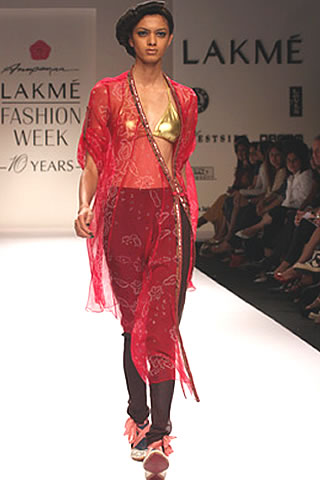 Anupama Dayal collection for Lakme Fashion Week 09