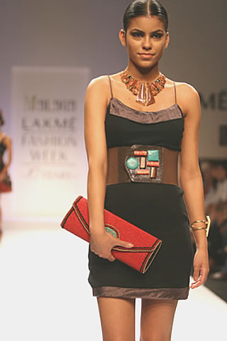 Malini Agarwalla - Lakme Fashion Week - Fall Winter collection 09