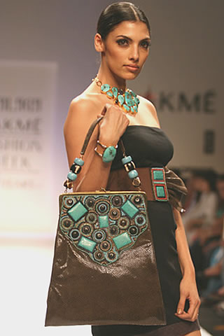 Malini Agarwalla - Lakme Fashion Week - Fall Winter collection 09