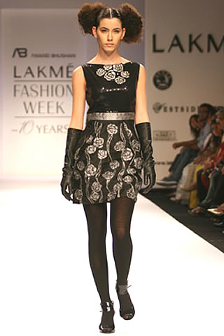 Anand Bhushan collection at Lakme Fashion Week 09