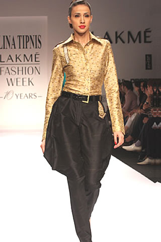Lina Tipnis Collection at Lakme Fashion Week 2009