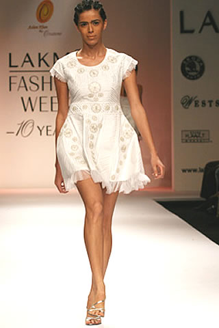 Aslam Khan collections for Lakme Fashion Week