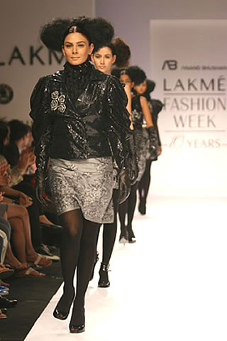 Anand Bhushan collection at Lakme Fashion Week 09