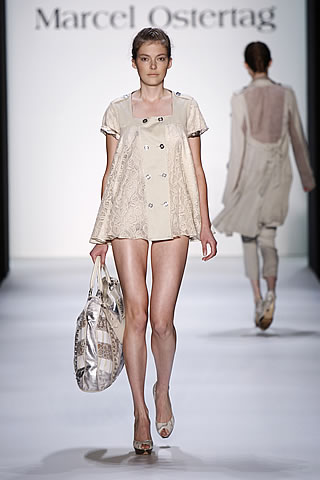 Marcel Ostertag Collection at Mercedes Benz Fashion Week Berlin