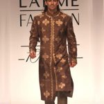 Abdul Halder present his collection in Lakme Fashion Week
