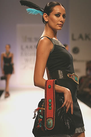 Malini Agarwalla - Lakme Fashion Week - Fall Winter collection 09