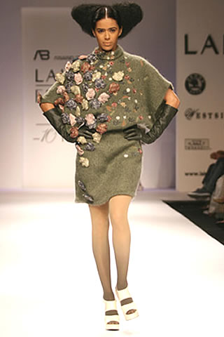 Anand Bhushan collection at Lakme Fashion Week 09