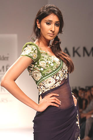 Abdul Halder present his collection in Lakme Fashion Week
