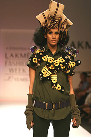 Shilpa Chavan  Fall Winter collection 09 - Lakme Fashion Week