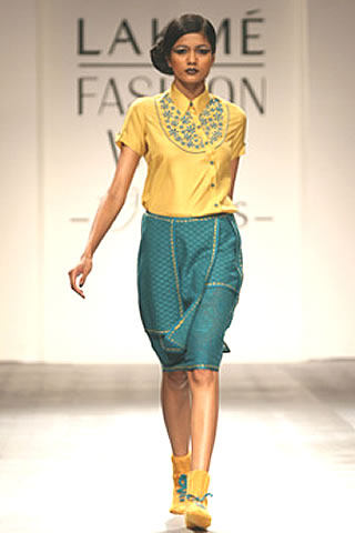 Rahul Reddy collection - Lakme Fashion week - 2009