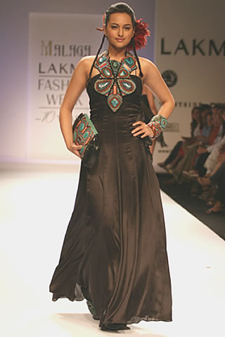 Malini Agarwalla - Lakme Fashion Week - Fall Winter collection 09