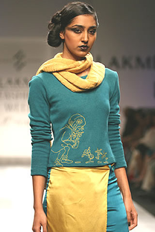 Rahul Reddy collection - Lakme Fashion week - 2009