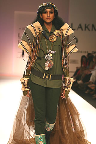 Shilpa Chavan  Fall Winter collection 09 - Lakme Fashion Week
