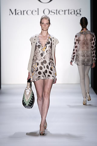 Marcel Ostertag Collection at Mercedes Benz Fashion Week Berlin