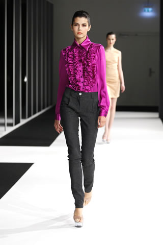 LAC ET ME Spring Summer 2010 Collection at Mercedes Benz fashion Week 09 Berlin Summary