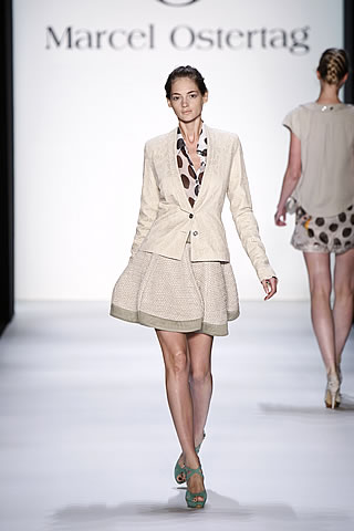 Marcel Ostertag Collection at Mercedes Benz Fashion Week Berlin