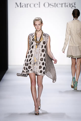 Marcel Ostertag Collection at Mercedes Benz Fashion Week Berlin