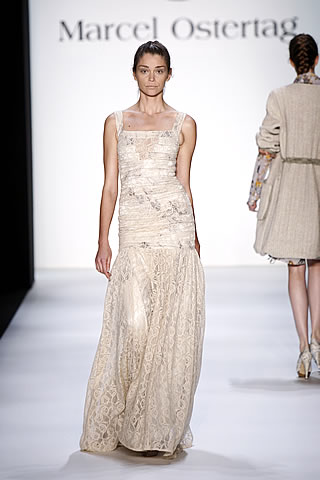 Marcel Ostertag Collection at Mercedes Benz Fashion Week Berlin