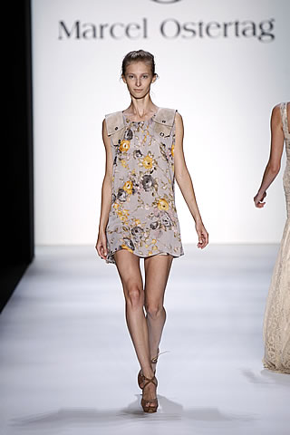 Marcel Ostertag Collection at Mercedes Benz Fashion Week Berlin