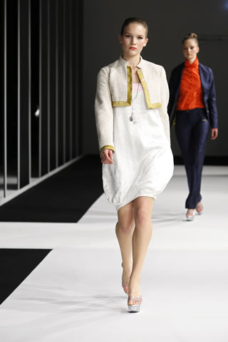 LAC ET ME Spring Summer 2010 Collection at Mercedes Benz fashion Week 09 Berlin Summary