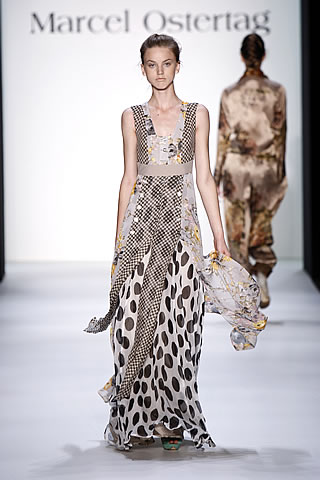 Marcel Ostertag Collection at Mercedes Benz Fashion Week Berlin