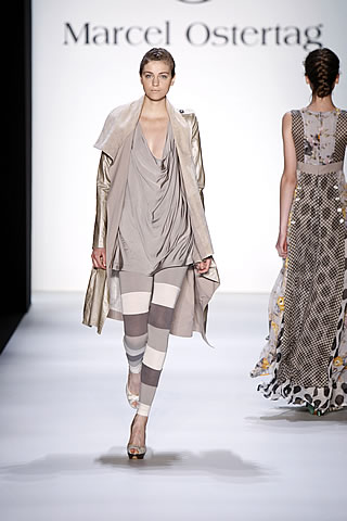 Marcel Ostertag Collection at Mercedes Benz Fashion Week Berlin