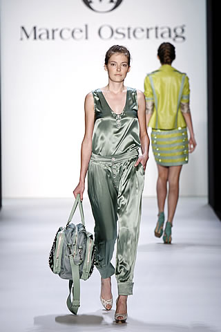 Marcel Ostertag Collection at Mercedes Benz Fashion Week Berlin