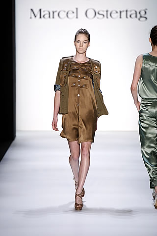 Marcel Ostertag Collection at Mercedes Benz Fashion Week Berlin