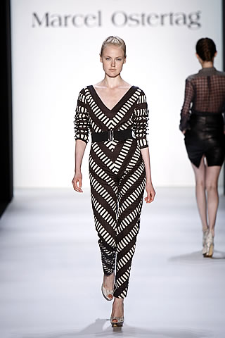 Marcel Ostertag Collection at Mercedes Benz Fashion Week Berlin