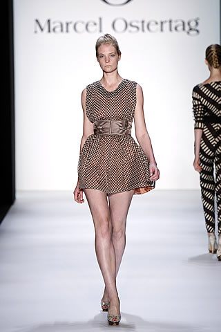 Marcel Ostertag Collection at Mercedes Benz Fashion Week Berlin