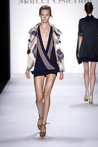 Marcel Ostertag Collection at Mercedes Benz Fashion Week Berlin