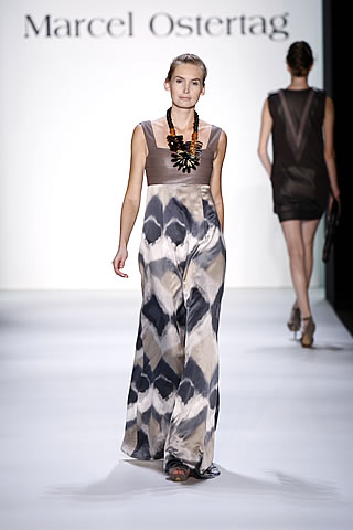 Marcel Ostertag Collection at Mercedes Benz Fashion Week Berlin