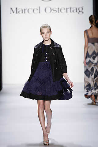 Marcel Ostertag Collection at Mercedes Benz Fashion Week Berlin