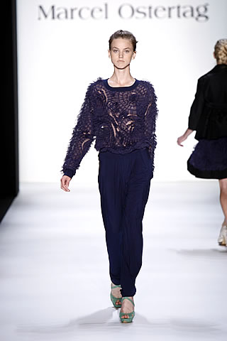 Marcel Ostertag Collection at Mercedes Benz Fashion Week Berlin