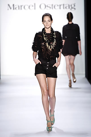 Marcel Ostertag Collection at Mercedes Benz Fashion Week Berlin