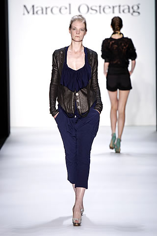 Marcel Ostertag Collection at Mercedes Benz Fashion Week Berlin