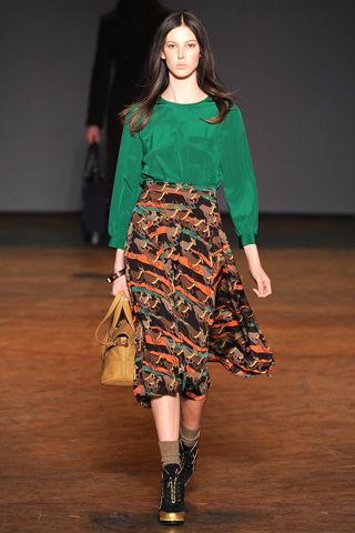 Ruby Aldridge Marc Jacobs' Fall 2011