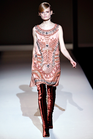 alberta ferretti milan fashion week fall 2011 12