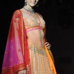 2010 collection by Anju Modi's at Bangalore fashion week
